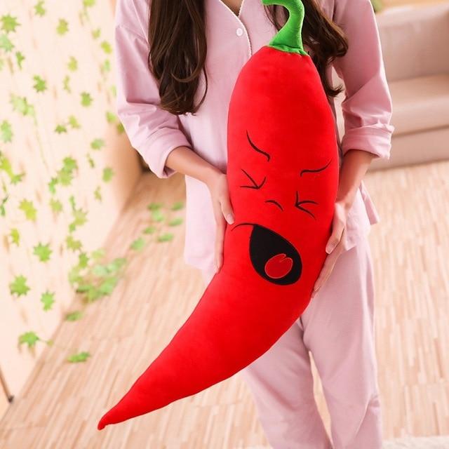 Kawaii Hot Smile Red Chili Plushies Wakaii