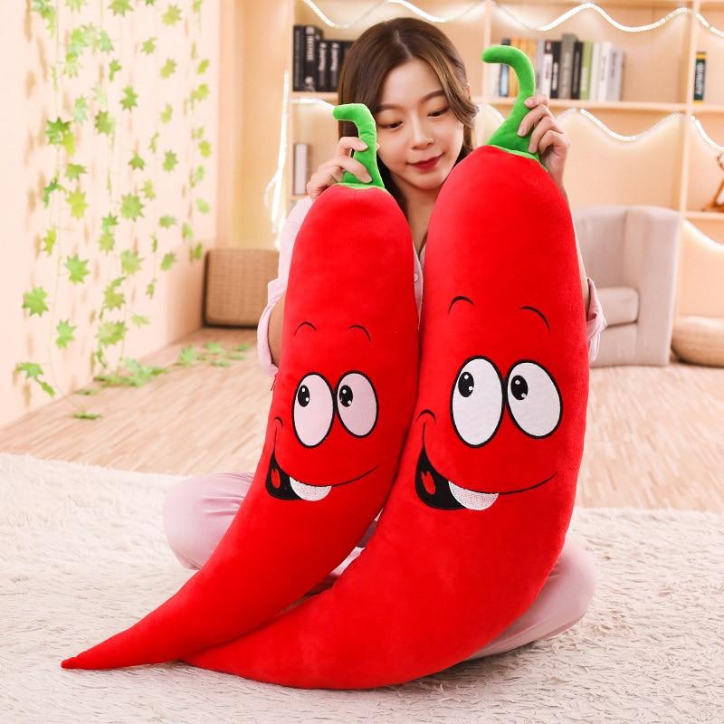 Kawaii Hot Smile Red Chili Plushies Wakaii