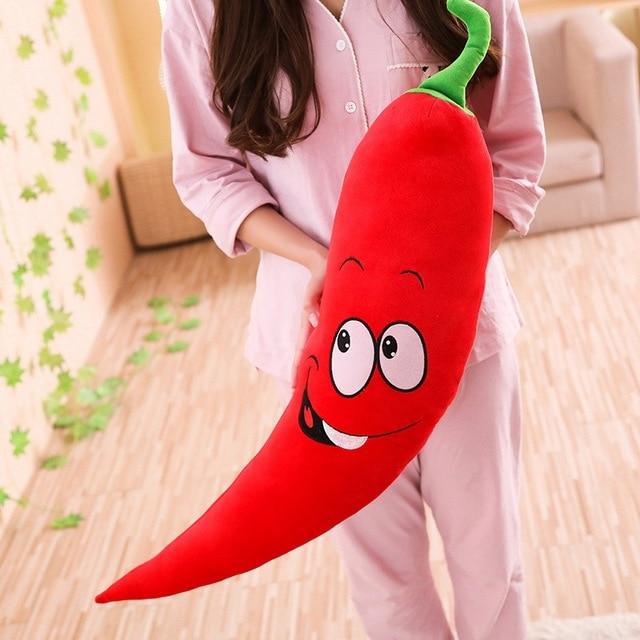 Kawaii Hot Smile Red Chili Plushies Wakaii