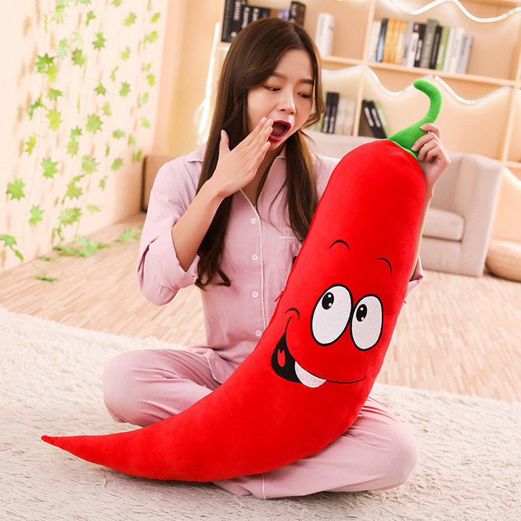 Kawaii Hot Smile Red Chili Plushies Wakaii