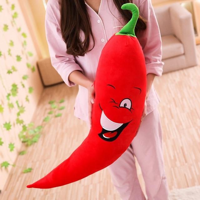 Kawaii Hot Smile Red Chili Plushies Wakaii