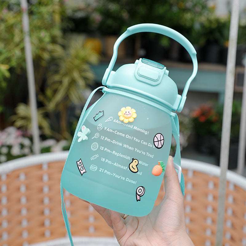 Kawaii Hydration Buddy Water Bottle Wakaii