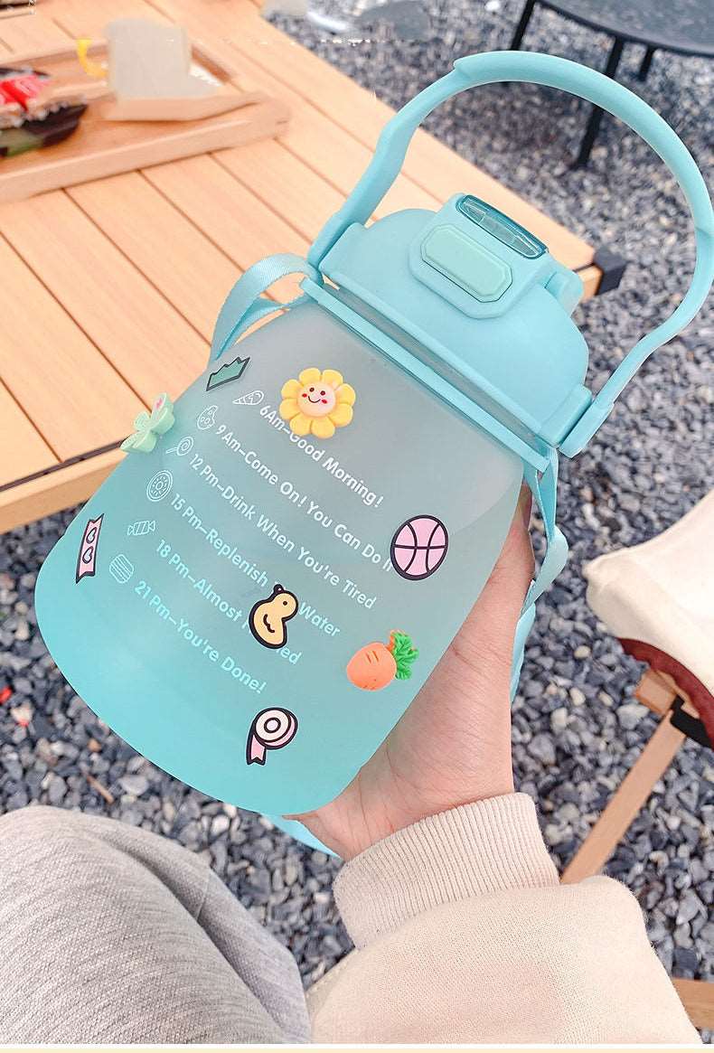 Kawaii Hydration Buddy Water Bottle Wakaii
