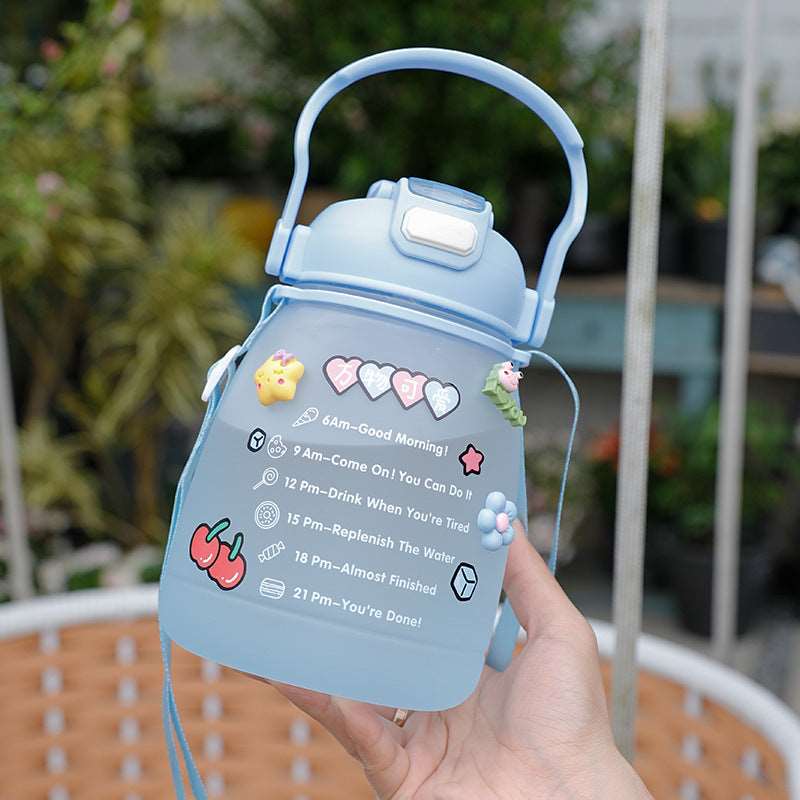 Kawaii Hydration Buddy Water Bottle Wakaii