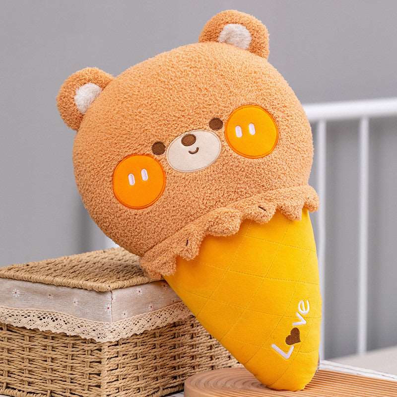 Kawaii Ice Cream Cone Plushies Wakaii
