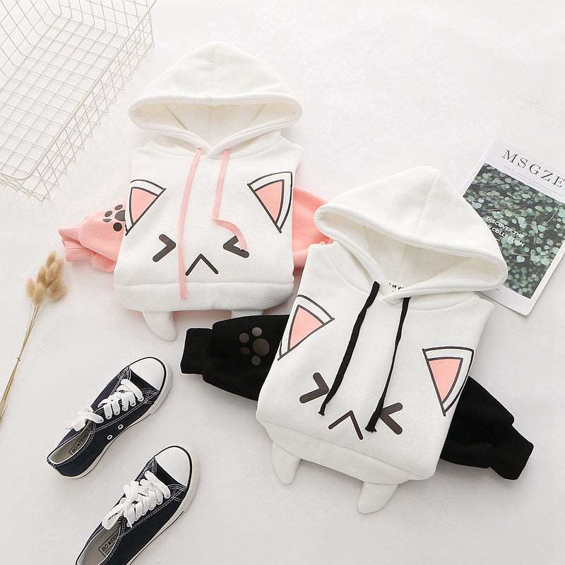 Kawaii Japanese Cat Hoodie Wakaii
