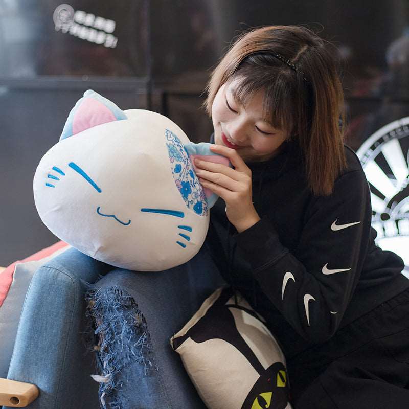 Kawaii Japanese Floral Cat Balls Plushies Wakaii