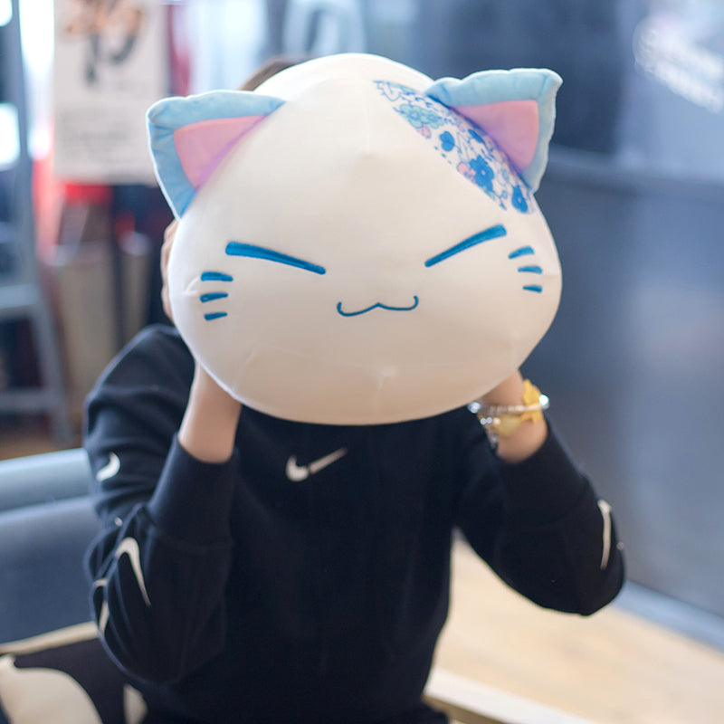 Kawaii Japanese Floral Cat Balls Plushies Wakaii