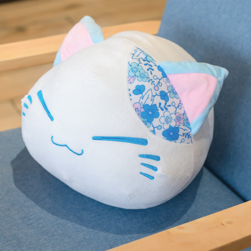 Kawaii Japanese Floral Cat Balls Plushies Wakaii