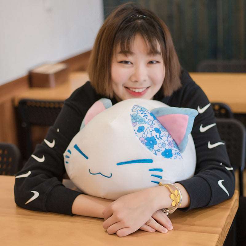Kawaii Japanese Floral Cat Balls Plushies Wakaii