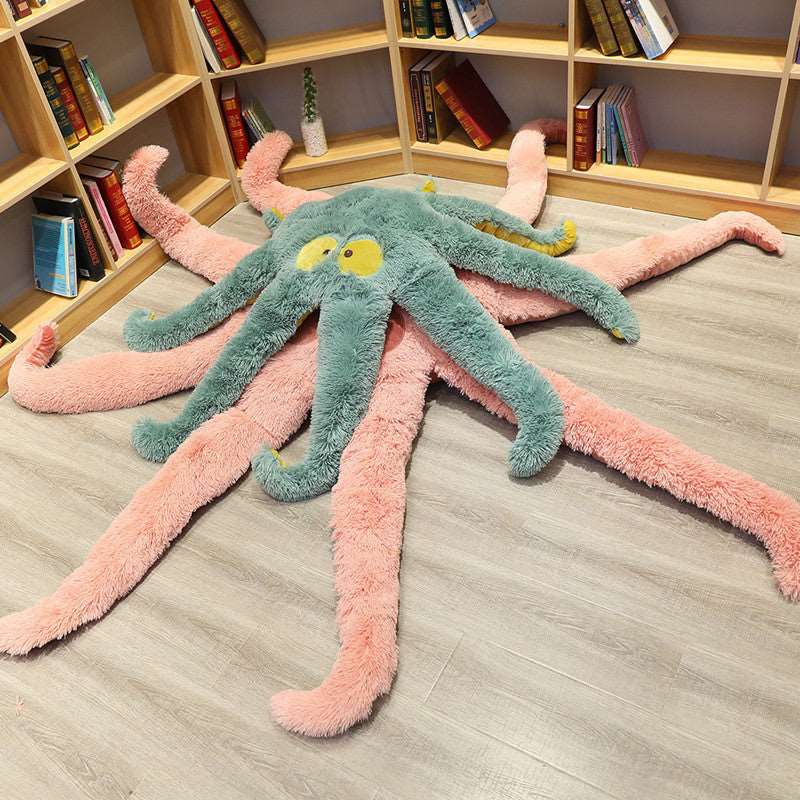 Big Octopus Doll Ins Wind Octopus Home Mat Wakaii