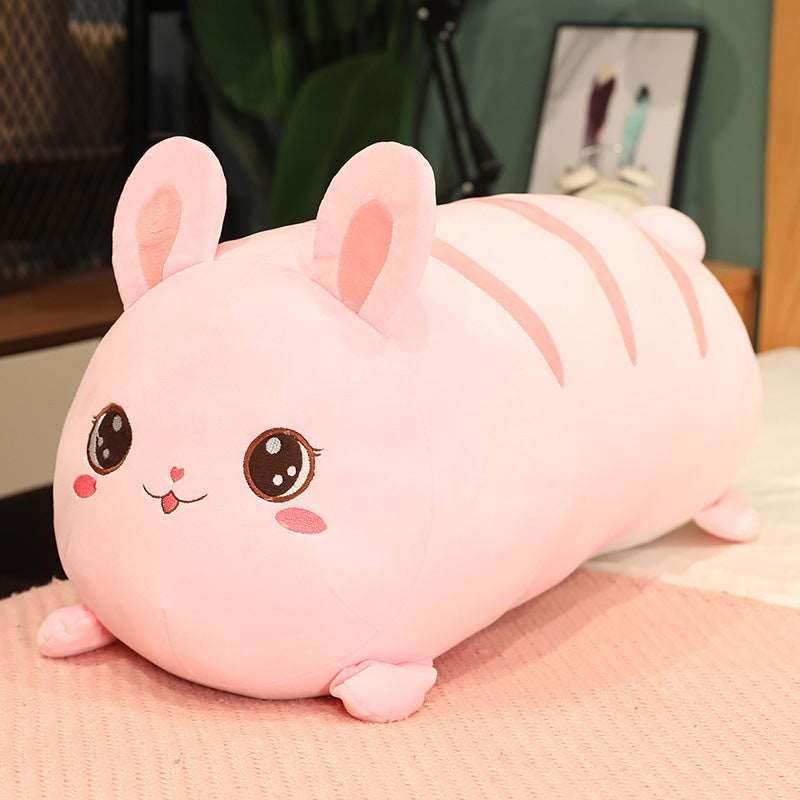 Kawaii Laying Cats & Bunnies Plushies Wakaii
