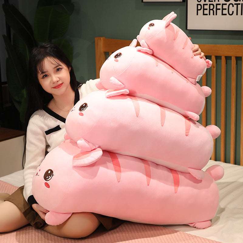 Kawaii Laying Cats & Bunnies Plushies Wakaii