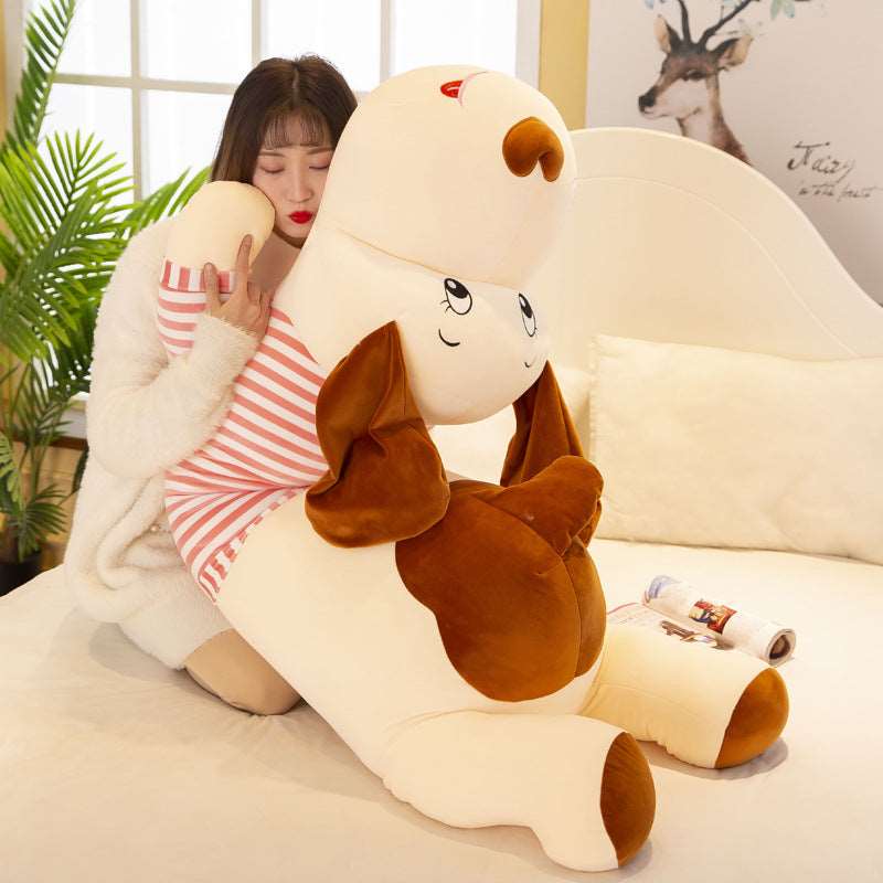 Kawaii Laying Dog Plushies Duo Wakaii