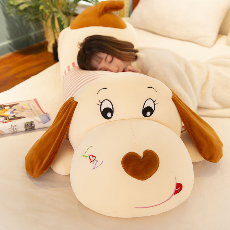 Kawaii Laying Dog Plushies Duo Wakaii