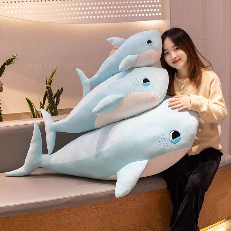Shark Plush Toy Cute Large Size Doll Action Wakaii