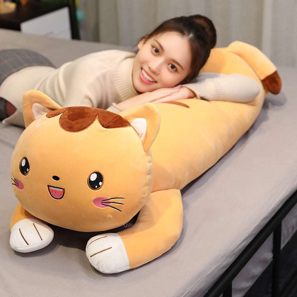 Kawaii Long Cat & Hamster Plushies