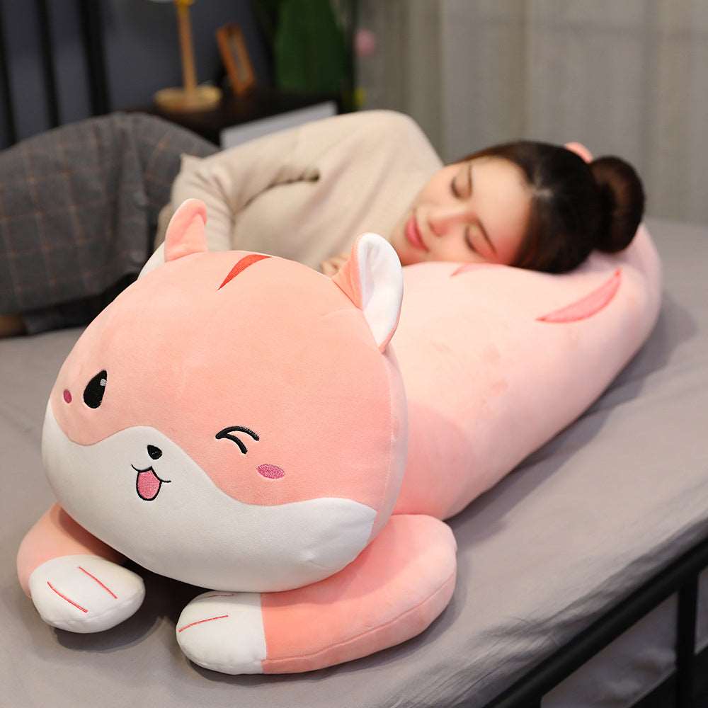 Kawaii Long Cat & Hamster Plushies