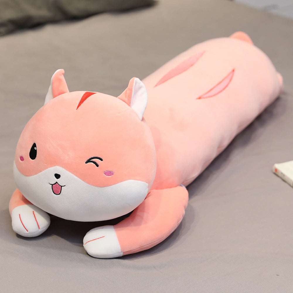 Kawaii Long Cat & Hamster Plushies
