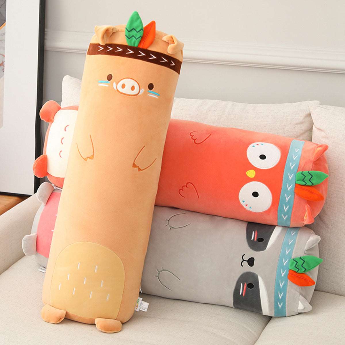 Kawaii Long Native Wild Animals Plushies Wakaii