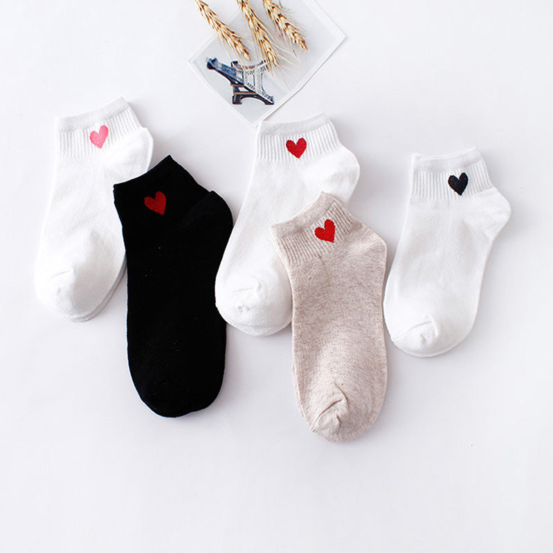 Kawaii Love Heart Socks Collection Wakaii