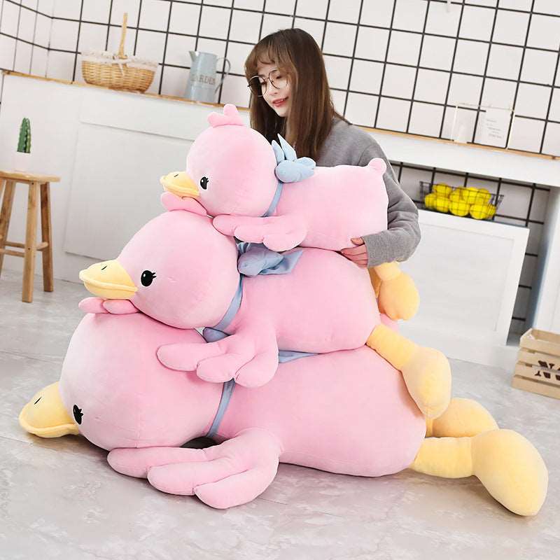 Soothing pillow for children with duck doll Wakaii