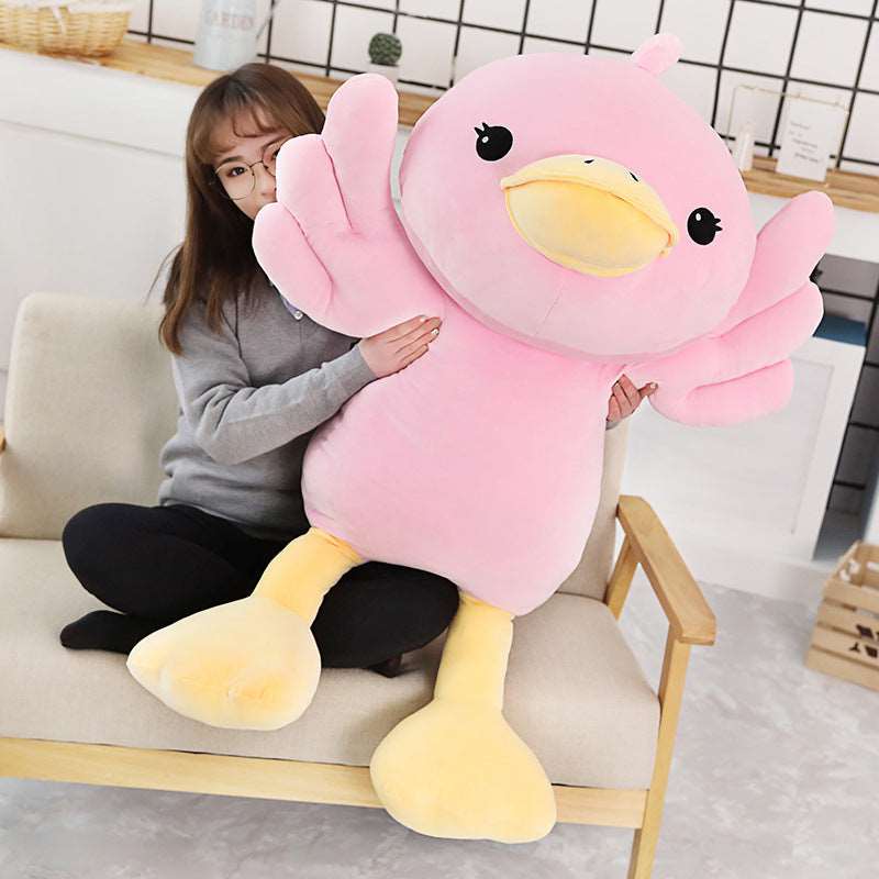 Soothing pillow for children with duck doll Wakaii