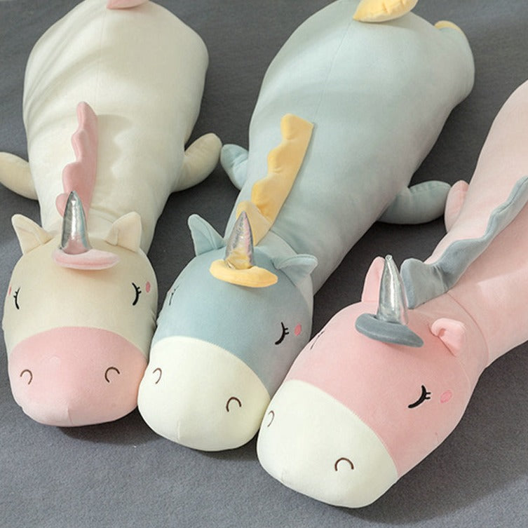 Kawaii Majestic Sleeping Unicorn Plushies Wakaii