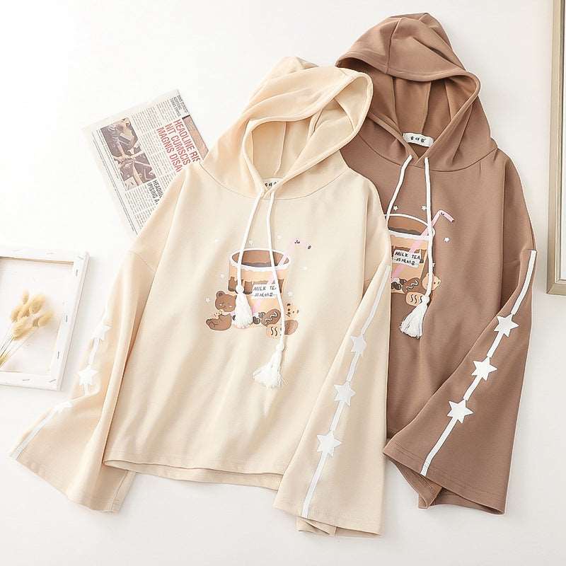 Kawaii Milk Tea Hoodie