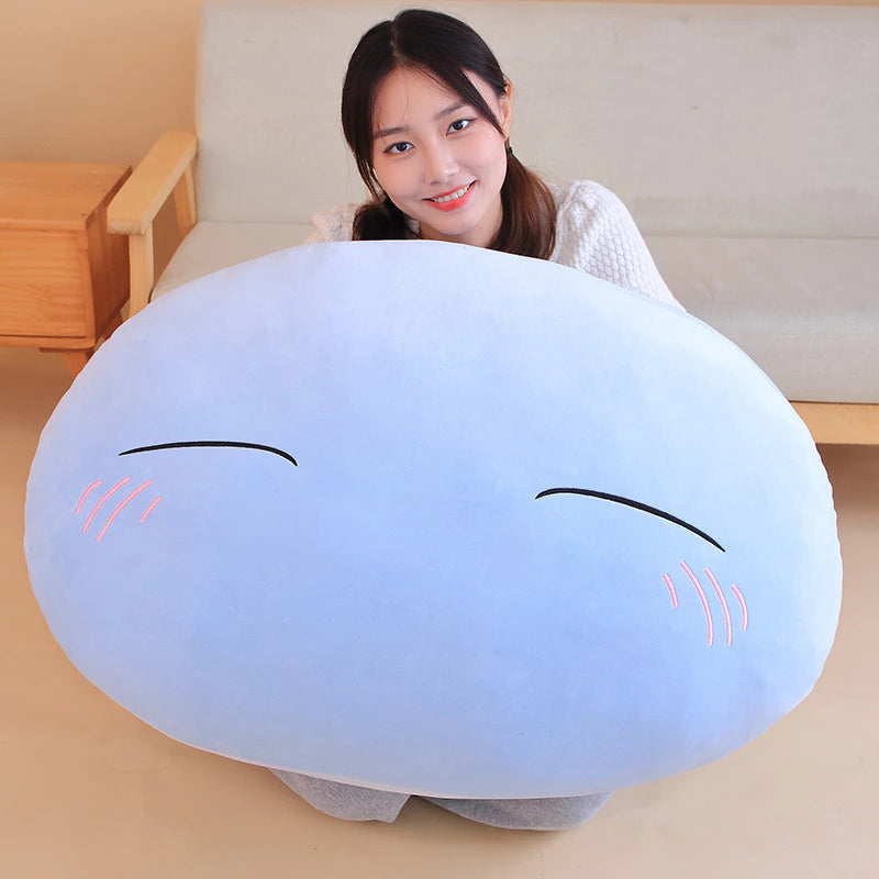 Kawaii Moody Blue Slime Plushies Wakaii