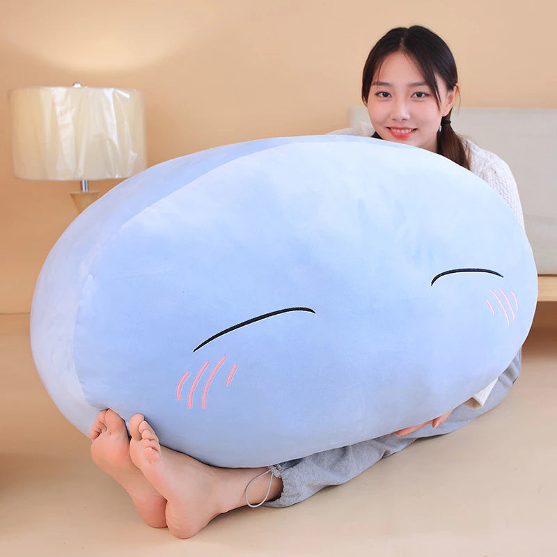 Kawaii Moody Blue Slime Plushies Wakaii