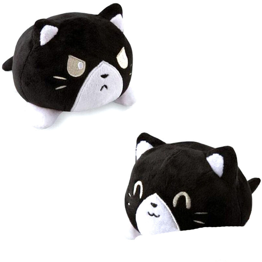 Kawaii Moody Reversible Cat Plushies Wakaii