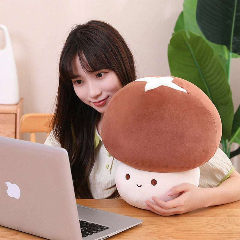 Kawaii Mushy Shiitake Mushroom Plushies Wakaii
