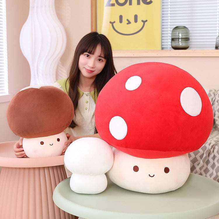 Kawaii Mushy Shiitake Mushroom Plushies Wakaii