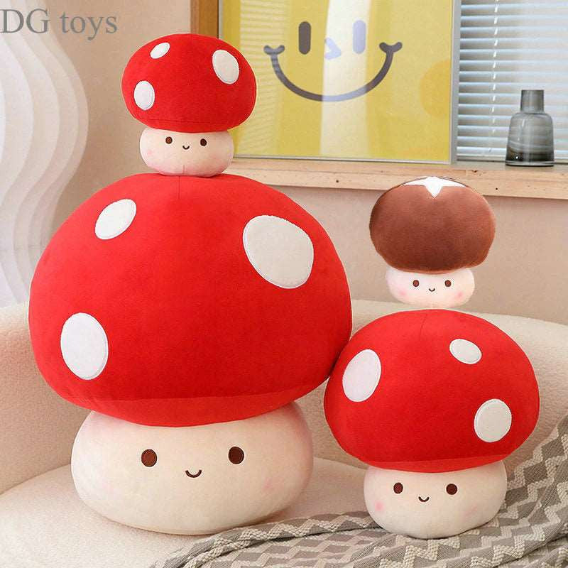 Kawaii Mushy Shiitake Mushroom Plushies Wakaii