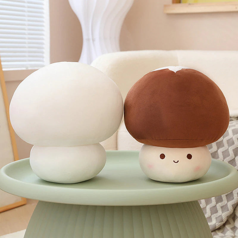 Kawaii Mushy Shiitake Mushroom Plushies Wakaii