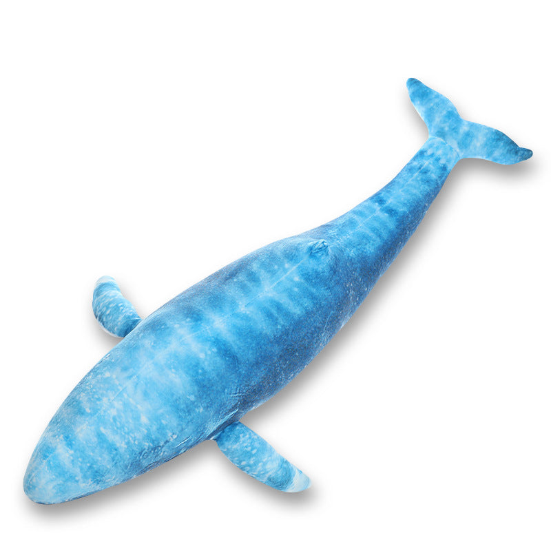 Kawaii  Ocean Blue Whale Plushie Wakaii