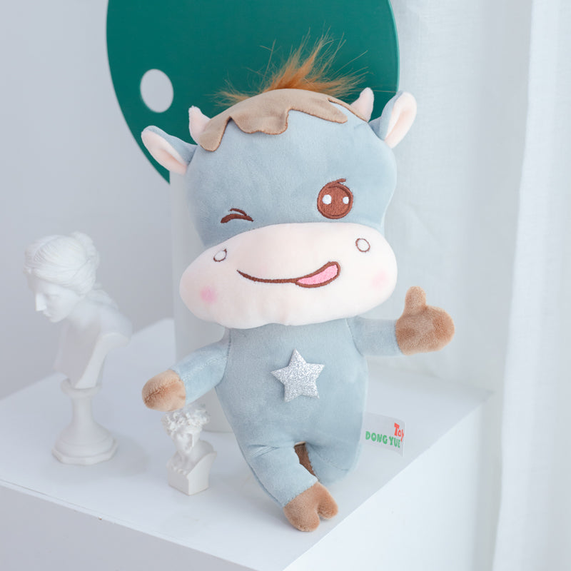 Kawaii Octopus & Cow Plushies Wakaii