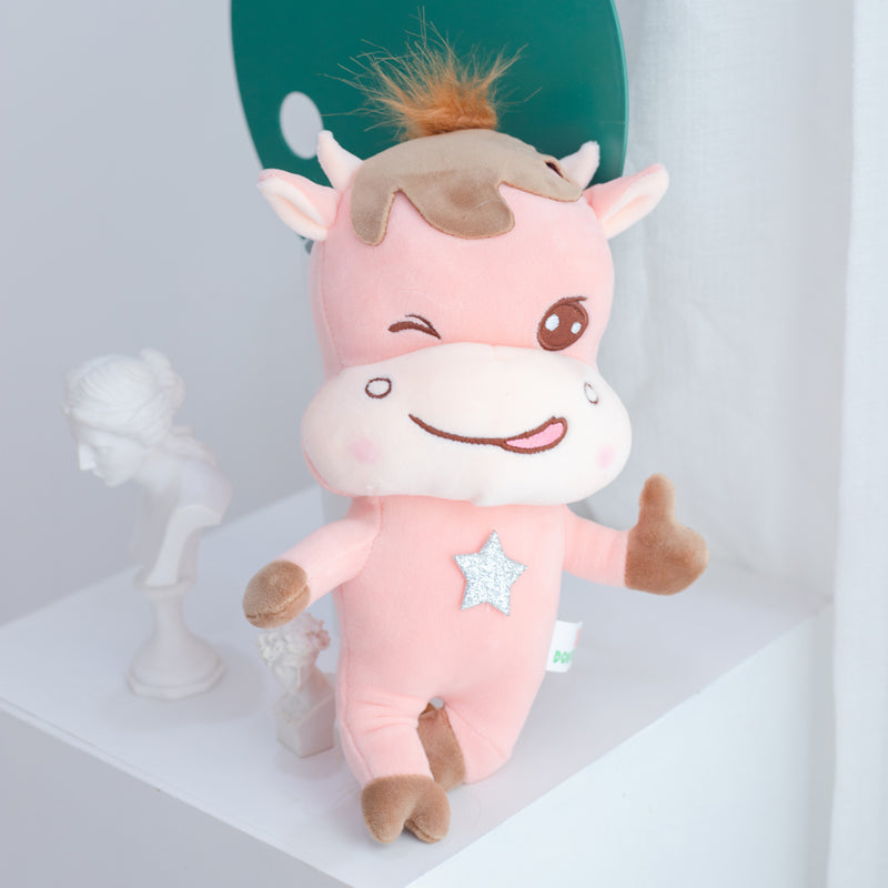 Kawaii Octopus & Cow Plushies Wakaii