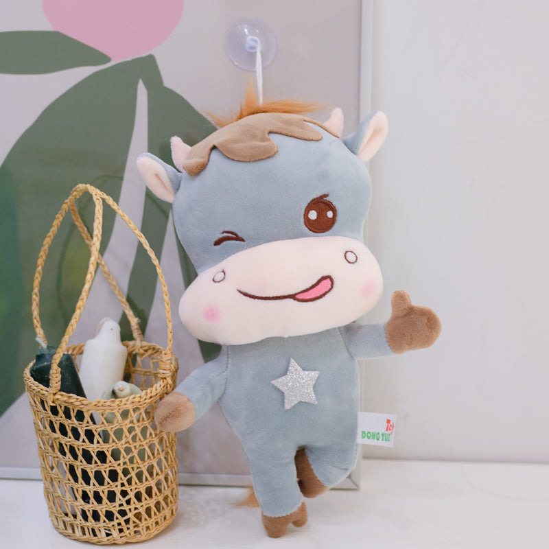 Kawaii Octopus & Cow Plushies Wakaii