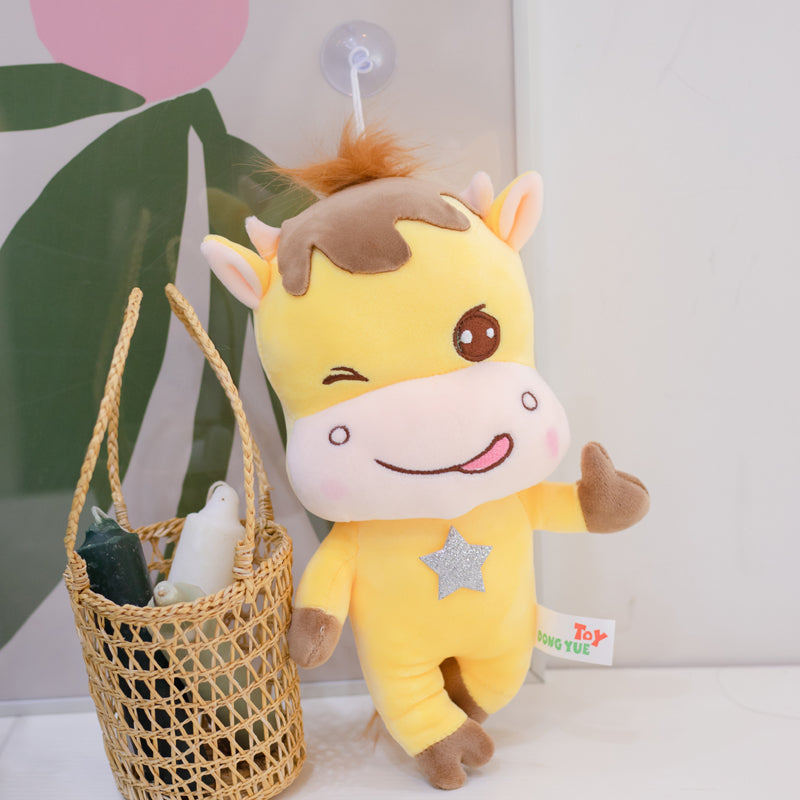 Kawaii Octopus & Cow Plushies Wakaii