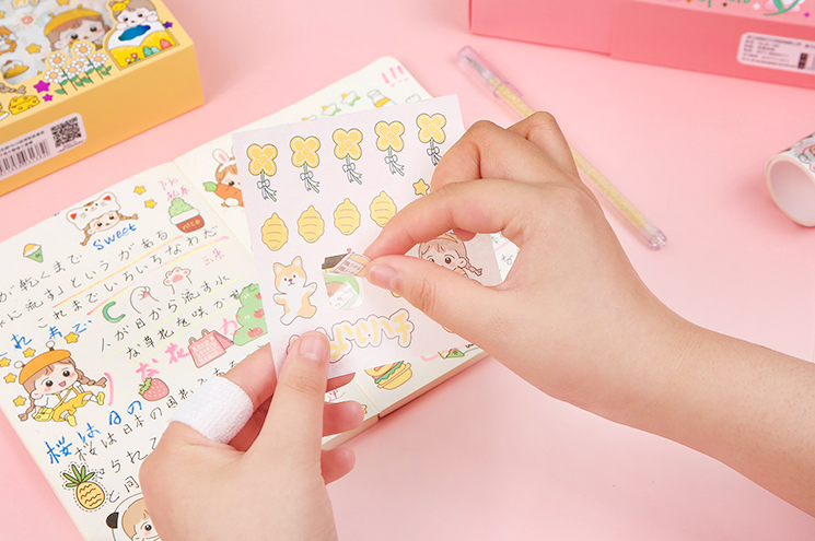 Kawaii Creativity Sticker Boxes