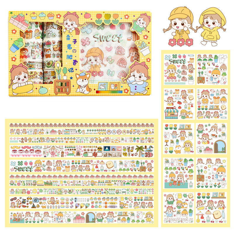 Kawaii Creativity Sticker Boxes