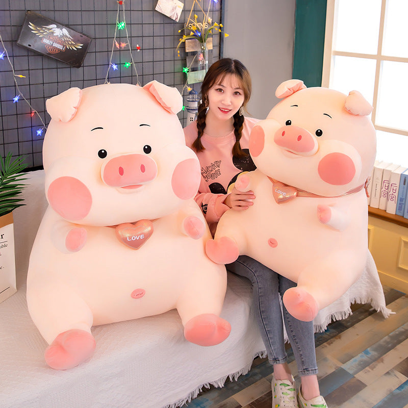 Lovey The Kawaii Squishy Pig Plushie