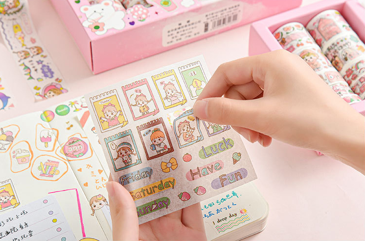 Kawaii Creativity Sticker Boxes