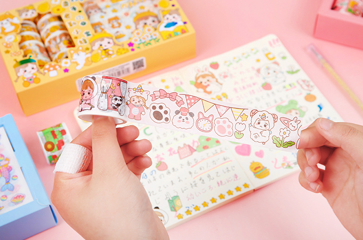 Kawaii Creativity Sticker Boxes