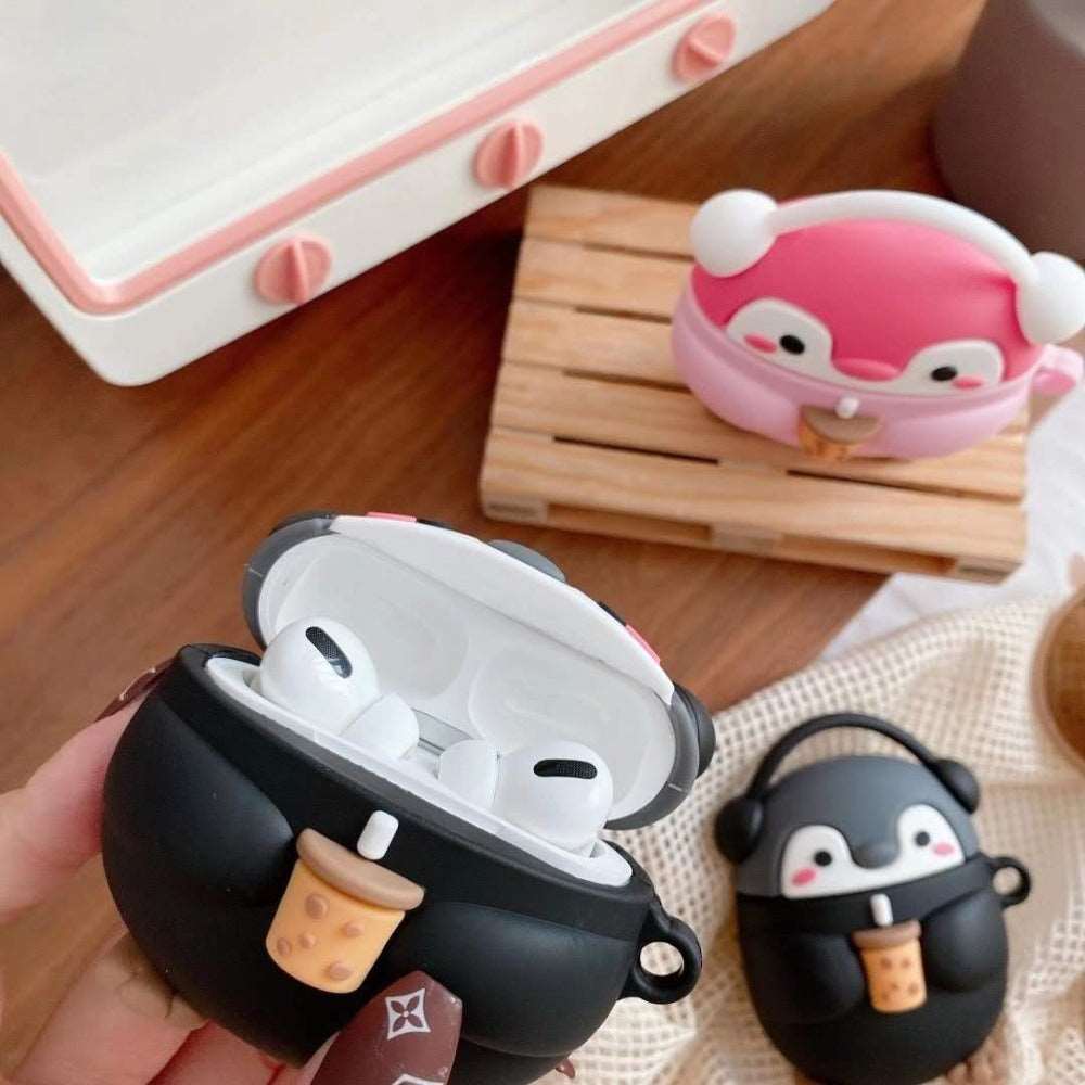 Kawaii Penguin Airpods Case Wakaii