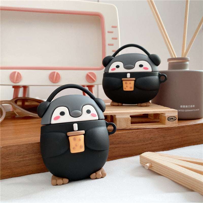 Kawaii Penguin Airpods Case Wakaii