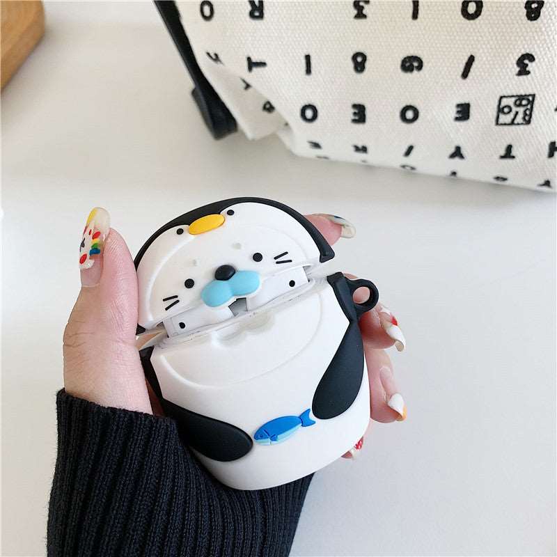 Kawaii Penguin & Seal AirPods Case (1&2) Wakaii