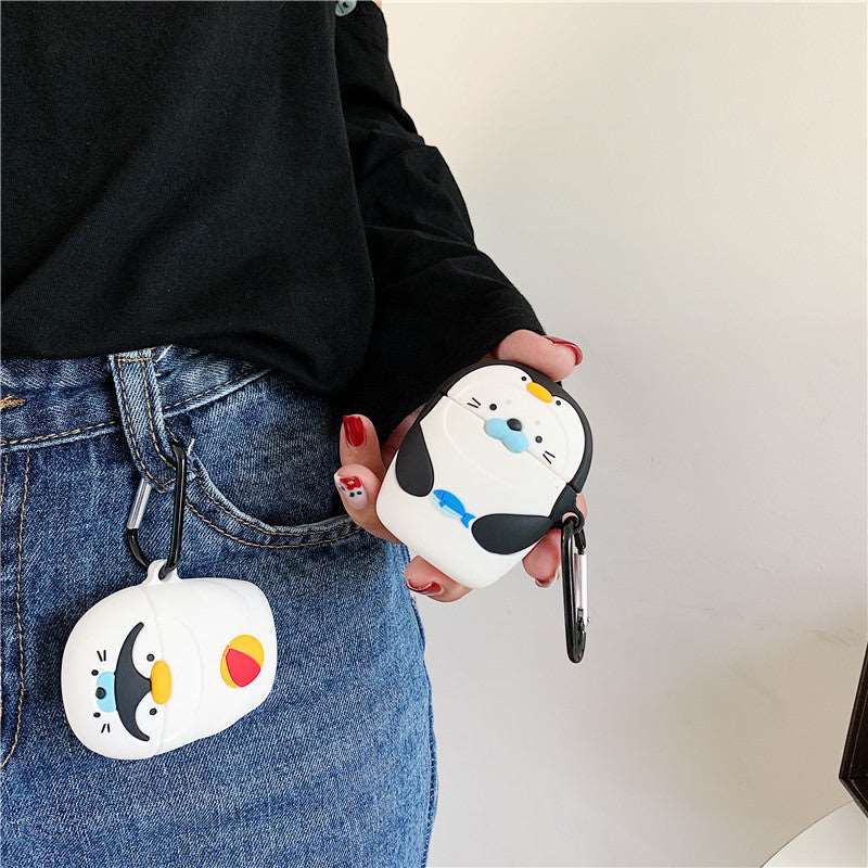 Kawaii Penguin & Seal AirPods Case (1&2) Wakaii